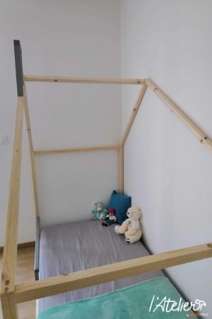 DIY fabriquer lit cabane enfant