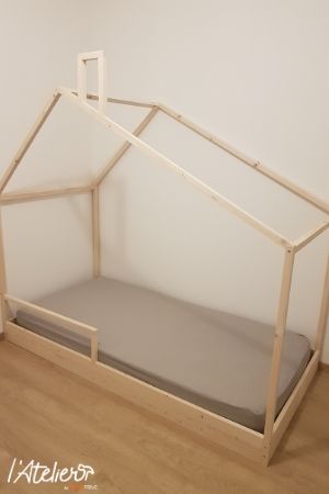 DIY fabriquer lit cabane enfant