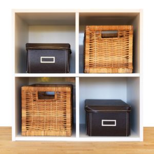 meuble avec cases