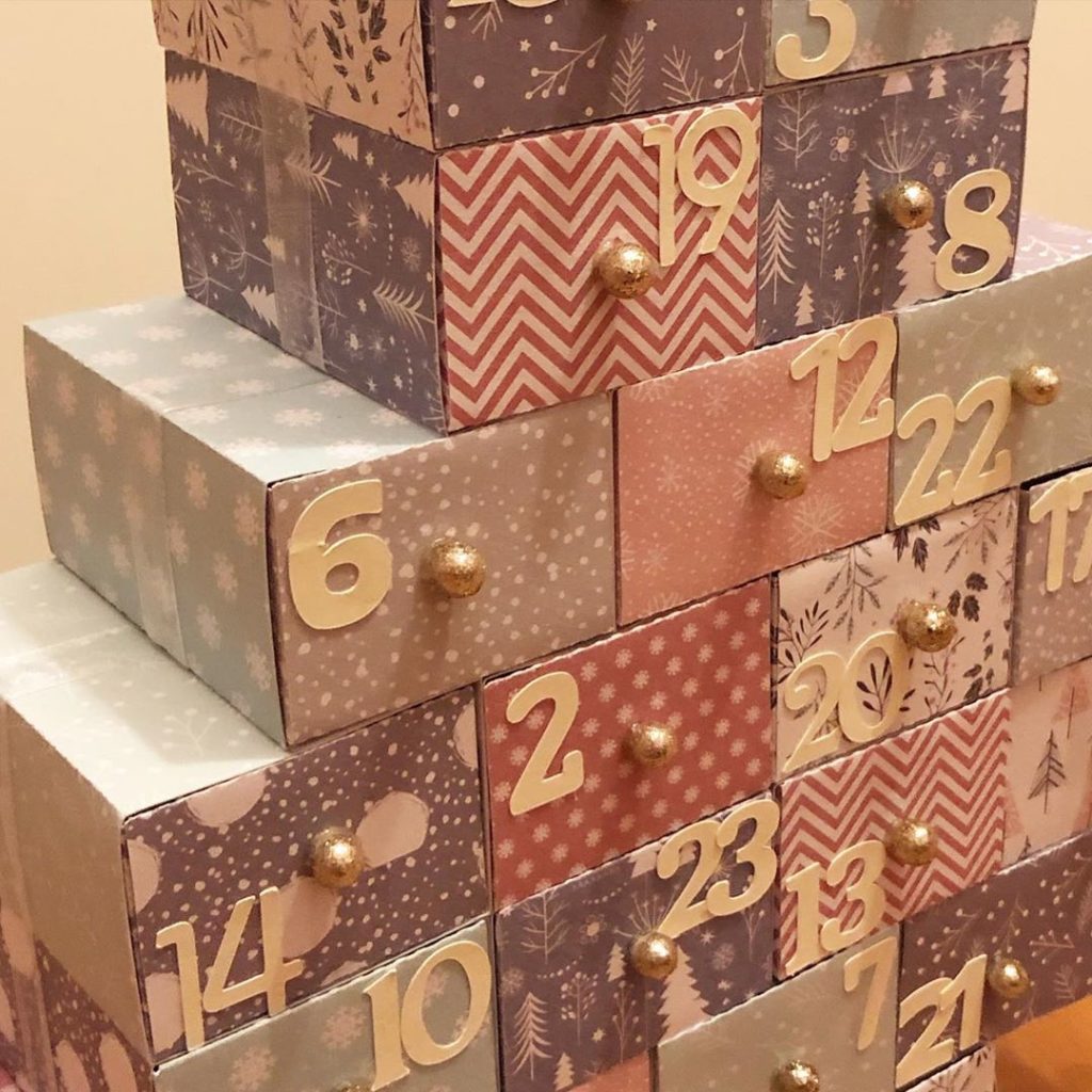 Calendrier de l Avent DIY à faire soi même L Atelier par Brico Privé